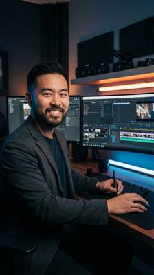 17c一起草剪辑师王浩